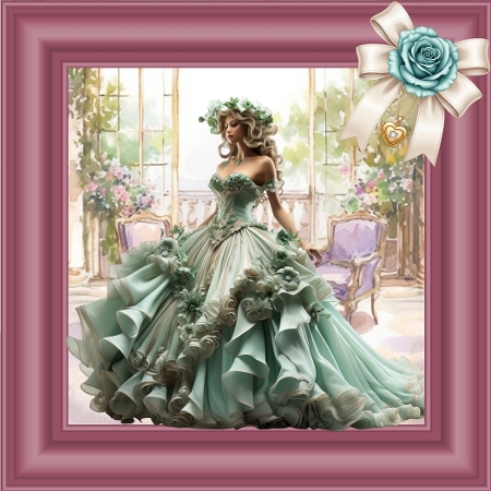 Rose Bows   Clipart  by Deloraine Neubauer