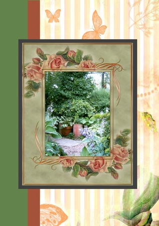The Hosta Walk by Deloraine Neubauer