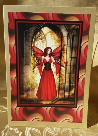 Fire Fairy Duo by Deloraine Neubauer