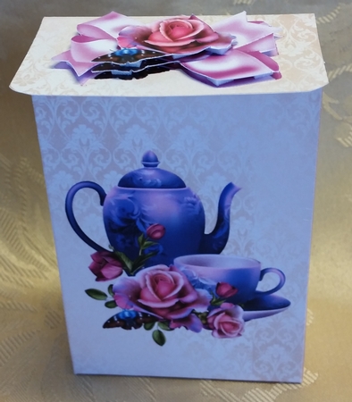 Purple Teapot Goodie Bag by Deloraine Neubauer
