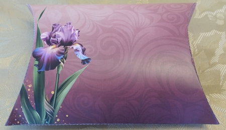 Gentle Iris Pillow Box by Deloraine Neubauer