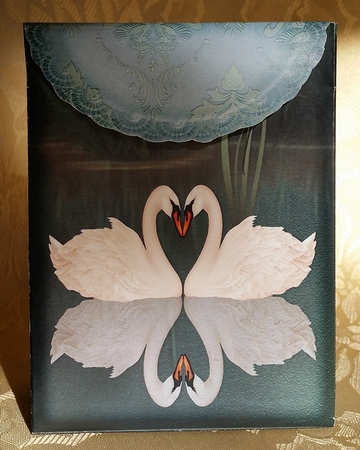 Pinch Bag Swan by Deloraine Neubauer