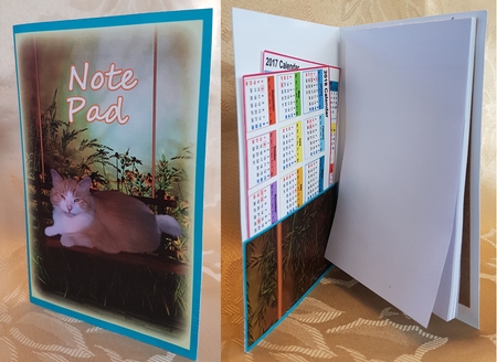 2023 -2024 Note Pad #1  - Easy Project    by Deloraine Neubauer