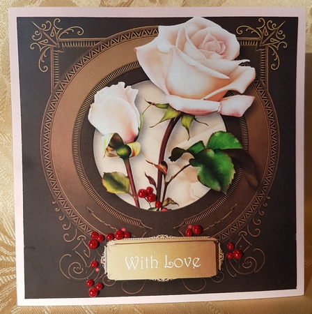 Beautiful Roseberry Roses by Deloraine Neubauer