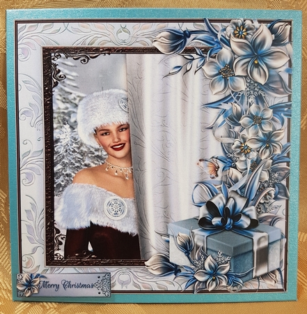 Elegant Winter Florals by Deloraine Neubauer