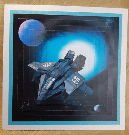 The Final Frontier - Space Explorers 24 Pyrimage Insert+tag by Deloraine Neubauer