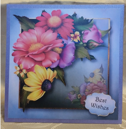 Breath Of Summer 8x8 by Deloraine Neubauer
