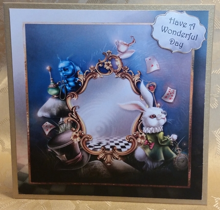 Through The Looking Glass 8x8 by Deloraine Neubauer