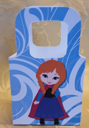 Frozen themed Gift Bag/box Featured Gallery Photo