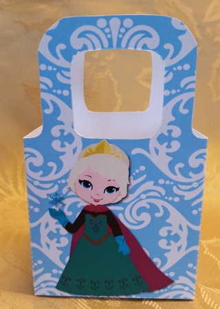 Frozen themed Gift Bag/box Featured Gallery Photo