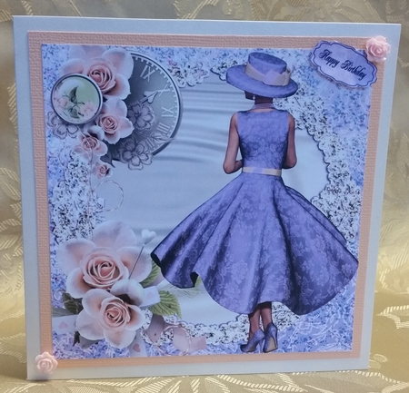 timeless lavender dress by Deloraine Neubauer