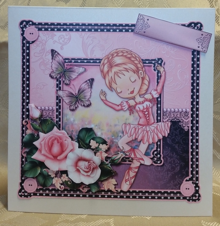 TheLovelyBallerina 8X8 Topper by Deloraine Neubauer