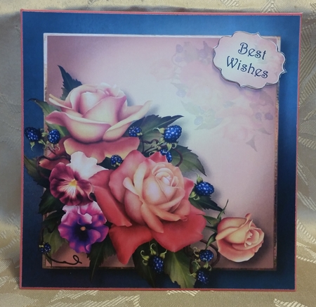 Summer Blooms 8x8 by Deloraine Neubauer
