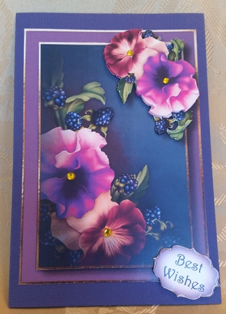 Summer Pansies by Deloraine Neubauer