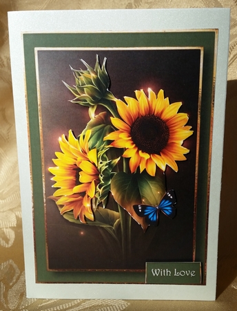 Sunflowers A5 by Deloraine Neubauer