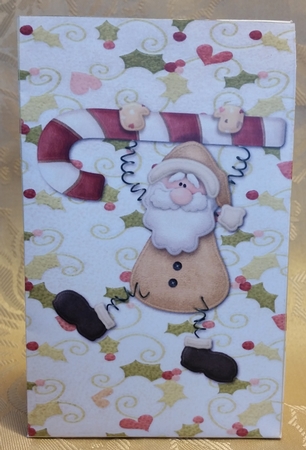 Holly jolly frolics christmas pinch bag by Deloraine Neubauer