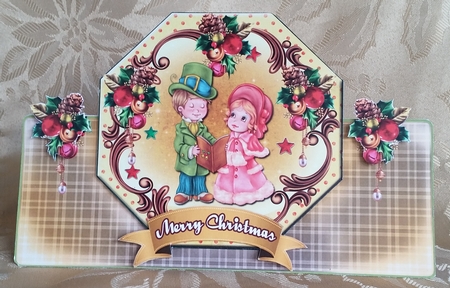 Standup Mini Kit -Merry Christmas # 5 by Deloraine Neubauer