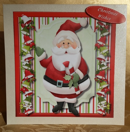 Santas Christmas Wave  by Deloraine Neubauer