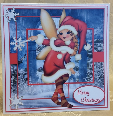 Christmas fairy by Deloraine Neubauer