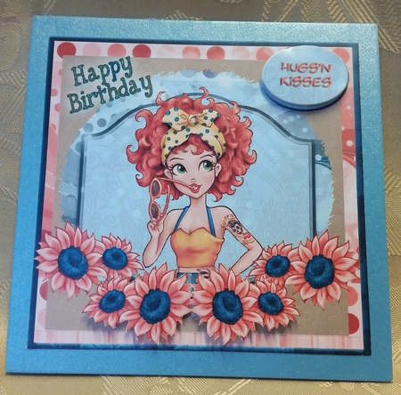 Naughty or Nice -Happy Birthday #1 by Deloraine Neubauer
