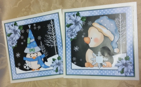 Christmas Penguins  by Deloraine Neubauer