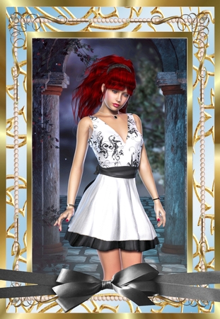 Date Night Out Sexy Woman Poser Graphics set 9 by Deloraine Neubauer