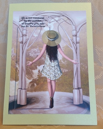 Moments Bookmark card 2 by Deloraine Neubauer