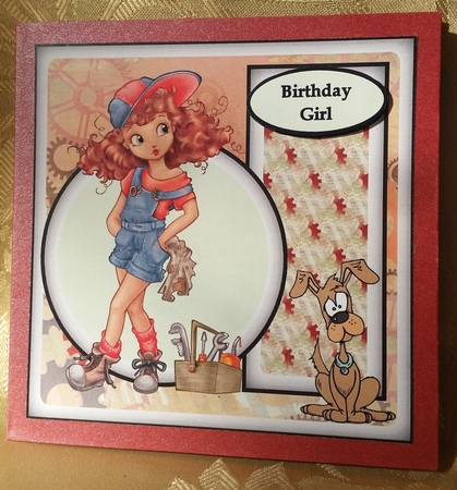 working girl by Deloraine Neubauer