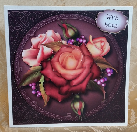 Gorgeous Autumn Blush Roses by Deloraine Neubauer