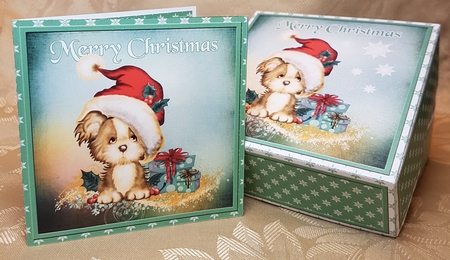 Doggie 3d Bauble Gift Set by Deloraine Neubauer