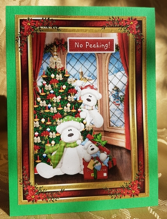 bear hugs for Christmas#3 by Deloraine Neubauer