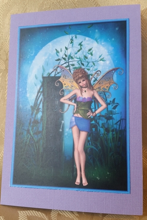 Blossom Fairy A4 Topper by Deloraine Neubauer