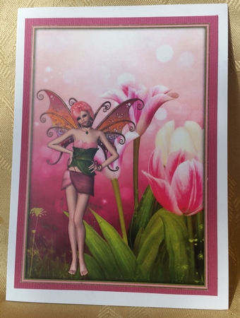 Blossom Fairy A4 Topper by Deloraine Neubauer