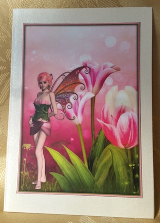 Blossom Fairy A4 Topper by Deloraine Neubauer