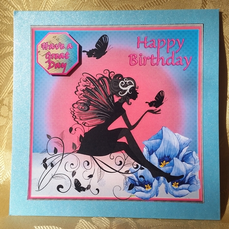 Gorgeous Fairy Happy Birthday  #1 by Deloraine Neubauer
