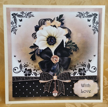 The Gift Of Elegance 8x8 by Deloraine Neubauer