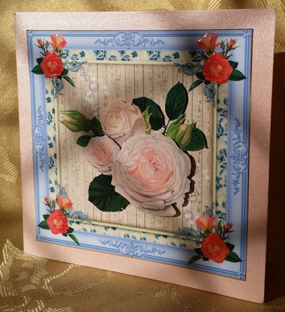 Fresh Roses Topper by Deloraine Neubauer