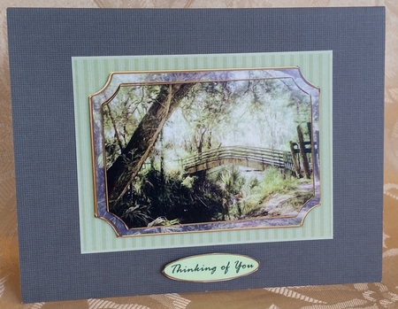 Mary Holland Park Scenic Quick Card A by Deloraine Neubauer
