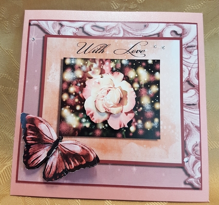 Happy Fleur Pink Rose by Deloraine Neubauer