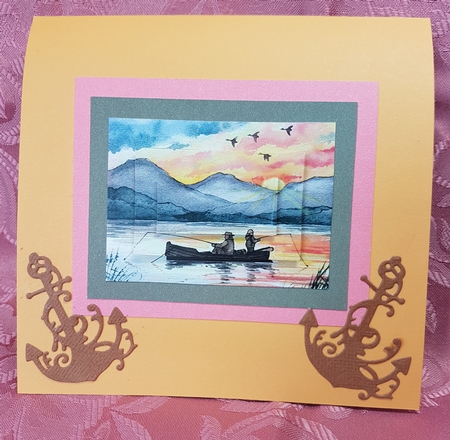 Trinitage - Sunset Fishing by Deloraine Neubauer