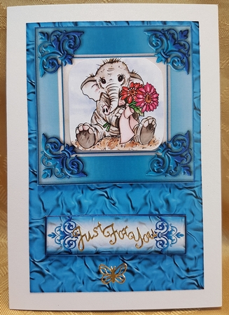Quick card Blank Card Front by Deloraine Neubauer