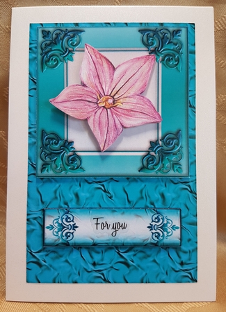 Quick card Blank Card Front by Deloraine Neubauer