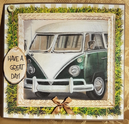 FATHERS DAY CAMPER VAN 1 by Deloraine Neubauer