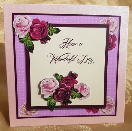 Wonderful Day and Blissful Roses by Deloraine Neubauer