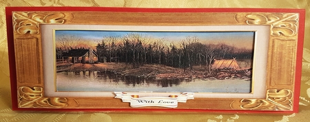 Camping by the Lake by Deloraine Neubauer