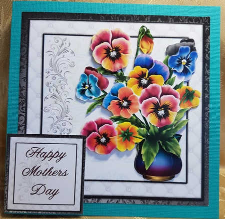 Pretty Pansies 2 by Deloraine Neubauer