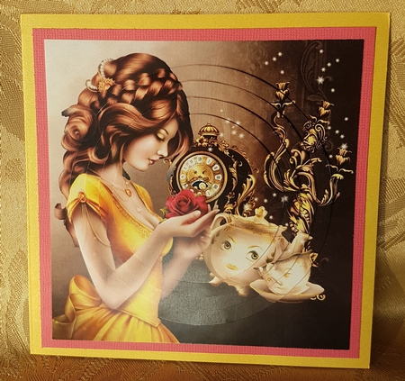 Fairy Tales - The Enchanted Rose - Tale As Old As Time 13 - Pyrimage/Pyramid + Insert & Tag by Deloraine Neubauer