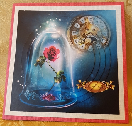 Fairy Tales - The Enchanted Rose - Tale As Old As Time 20 - Pyrimage/Pyramid + Insert & Tag by Deloraine Neubauer