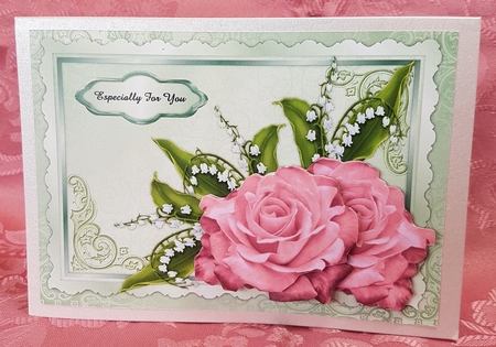 Lily Of The Valley & Roses 4 by Deloraine Neubauer