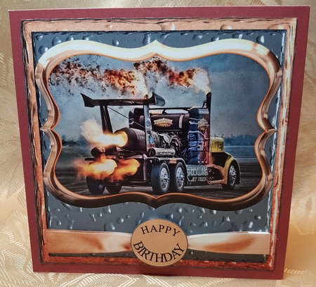 HGV DRAGSTER BIRTHDAY OR ANY OCCASION by Deloraine Neubauer